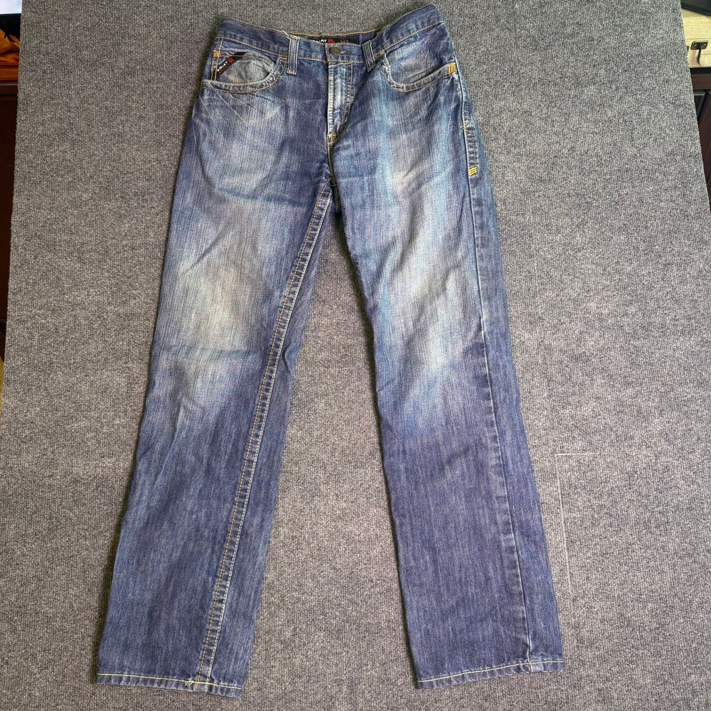 Ariat M3 Loose Fit FR Work Pants Mens 32x34 *32x33* Flame Resistant Denim Jeans
